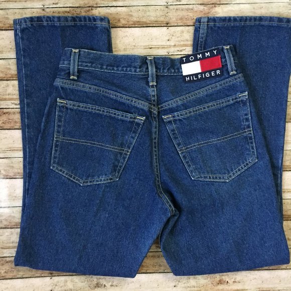 VTG 90’s Tommy Hilfiger High Waisted Mom Jeans 6 - Picture 4 of 7